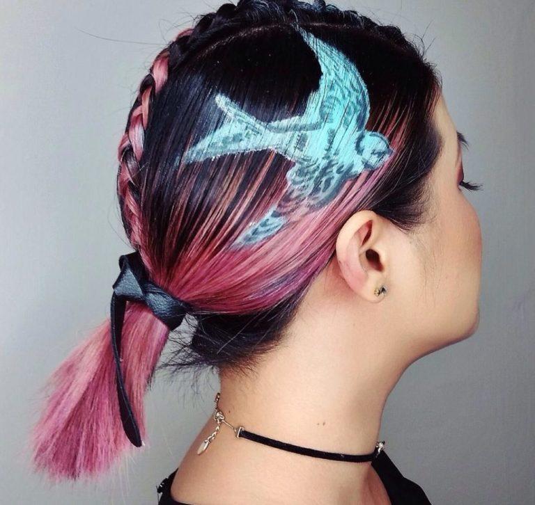 трафаретное окрашивание