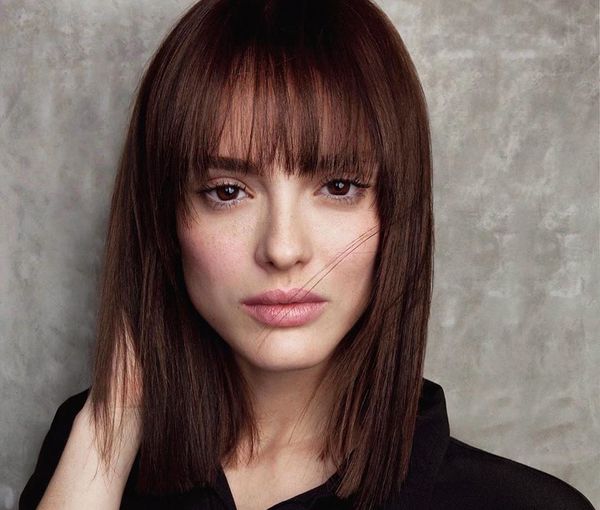 прямые волосы