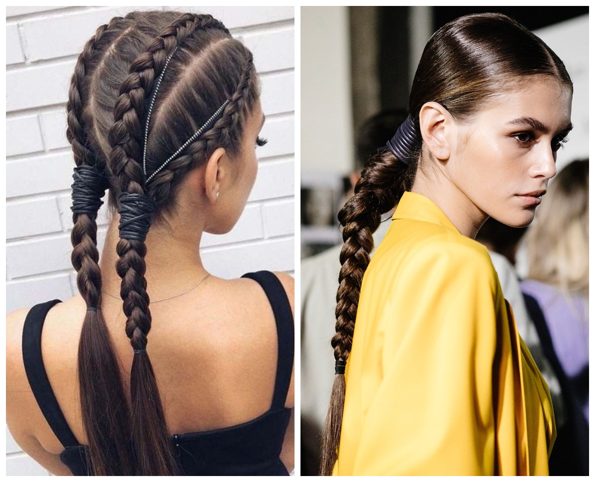модные косички 2022