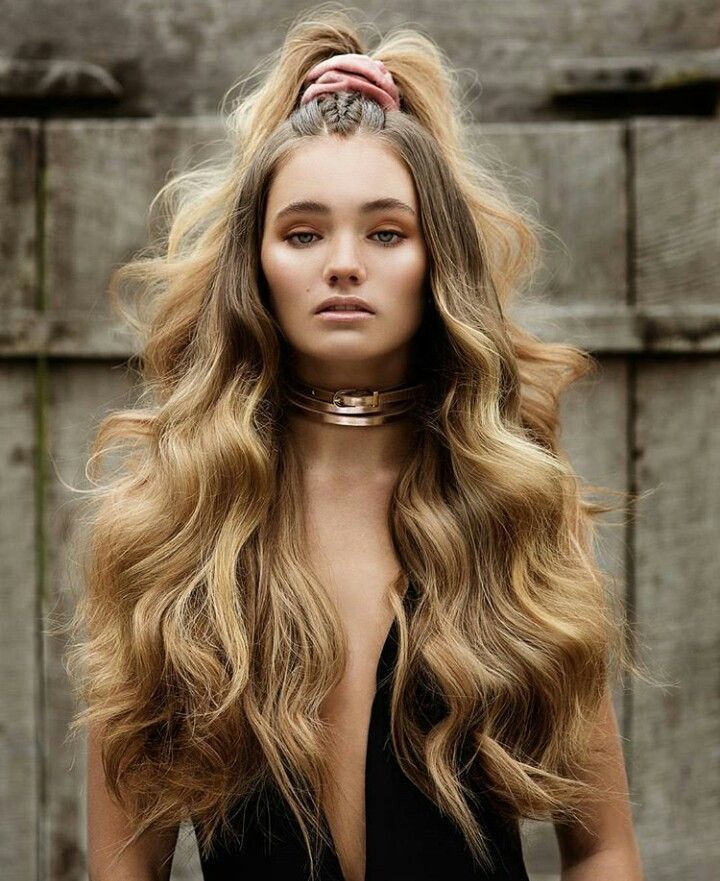 Трендовые укладки на длинные волосы 2022